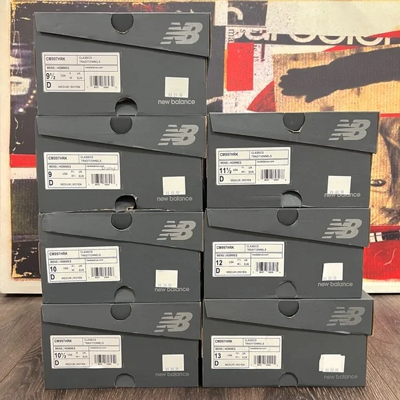 2022 New Balance 997 Light Aluminum / Team Away Grey 3M Reflective CM997HRK - Picture 14 of 14